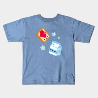 Milk, and toast, and jam Kids T-Shirt